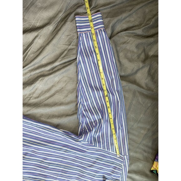 VTG Brooks Brothers Shirt Mens Large L Blue Stripes Country Club Made in USA - Picture 10 of 13